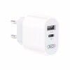 Зарядний пристрій XO L97 (1Type-C/1USB/2.4A) + USB - MicroUSB White (XO-L97-MC) - Image 3