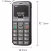 Мобильный телефон Panasonic KX-TU160 Black (KX-TU160EXB) - Image 11