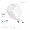 Зарядний пристрій ColorWay GaN Mini 25W PD Port PPS USB-C white (CW-CHS052PD-WT) - Image 6
