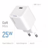 Зарядное устройство ColorWay GaN Mini 25W PD Port PPS USB-C white (CW-CHS052PD-WT) - Image 6