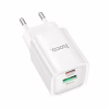 Зарядное устройство HOCO C149A Charm 1xUSB-C PD30W + 1xUSB QC3.0 White (6942007630337) - Image 3
