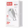 Зарядное устройство ColorWay C101A GaN Mini 20W PD PPS USB-C + USB-A QC4.0 + cable USB-C to USB-C black (CW-CHS062PDC-WT) - Image 6