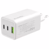 Зарядное устройство ColorWay C101B GaN Mini 100W PD PPS 2xUSB-C + USB-A white (CW-CHS061PD-WT) - Image 2