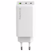 Зарядний пристрій ColorWay C101B GaN Mini 100W PD PPS 2xUSB-C + USB-A white (CW-CHS061PD-WT) - Image 3