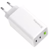 Зарядное устройство ColorWay C101B GaN Mini 100W PD PPS 2xUSB-C + USB-A white (CW-CHS061PD-WT) - Image 4