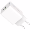 Зарядное устройство ColorWay C101E GaN Mini 45W PD PPS USB-C + USB-A QC4.0 white (CW-CHS060PD-WT) - Image 5