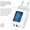 Зарядное устройство ColorWay C101E GaN Mini 45W PD PPS USB-C + USB-A QC4.0 white (CW-CHS060PD-WT) - Image 10