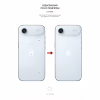 Пленка защитная Armorstandart Back panel Carbone Apple iPhone 17 Air Transparent (ARM86205) - Image 3