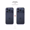 Пленка защитная Armorstandart Back panel Carbone Apple iPhone 17 Pro Silver (ARM86196) - Image 3
