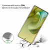 Чохол до мобільного телефона BeCover Silicone Motorola Moto G86 Transparent (713769) - Image 3