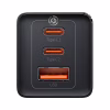Зарядний пристрій Baseus 2xUSB-C 65W + 1xUSB GaN + cable USB-C to USB-C 100W 1.0m black (CCGP120201) - Image 5