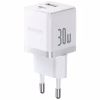 Зарядний пристрій Baseus 1xUSB-C 30W + 1xUSB white (P1011160A213-00) - Image 2