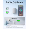 Батарея универсальная Anker 10000mAh Nano 45W, Built-In USB-C Cable, White (A1638H21) - Image 4