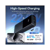 Батарея універсальна Vention 20000 mAh 22.5W with Built-in USB-C and Lightning Cables (FHPB0) - Image 9