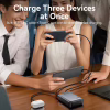 Батарея универсальная Vention 20000 mAh 45W Mini with Built-in USB-C Cable Gray (FHGH0) - Image 7