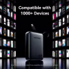 Батарея универсальная Vention 20000 mAh 45W Mini with Built-in USB-C Cable Gray (FHGH0) - Image 9