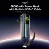Батарея универсальная Vention 20000 mAh 165W Gray TFT Display Type (FKFH0) - Image 4