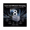 Зарядний пристрій Vention 2xUSB-C PD45W GaN transparent gray (FCFH0-EU) - Image 9