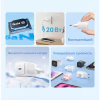 Зарядное устройство Vention USB-C PD20W GaN white (FEPW0-EU) - Image 3