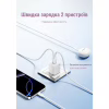 Зарядное устройство Vention 1xUSB-C PD30W + 1xUSB QC3.0 30W GaN white (FEQW0-EU) - Image 7