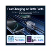 Зарядний пристрій Vention 2xUSB-C PD45W GaN + cable USB-C to USB-C 1.0m black gray (TZ-FCDH0-EU) - Image 6