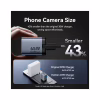 Зарядное устройство Vention 2xUSB-C PD45W GaN + cable USB-C to USB-C 1.0m 5A gray (TZ-FCFH0-EU) - Image 9