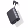 Батарея універсальна SWISSTEN 20000mAh SPACE 22/5W PD QC w/built-in cables USB-C/LIGHTNING Silver (8595217490598) - Image 4