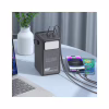 Батарея універсальна HOCO 100000mAh Endure 22.5W PD, QC, LED Lamp, Black (DB03 / 714721) - Image 9