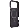 Чохол до мобільного телефона Armorstandart LikeCarbon2 MagCase Apple iPhone 17 Pro Max Carbon Black (ARM86259) - Image 4