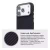 Чохол до мобільного телефона Armorstandart LikeCarbon2 MagCase Apple iPhone 17 Pro Max Carbon Black (ARM86259) - Image 7