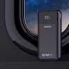 Батарея універсальна Dudao K15Pro 20000mAh PD/22.5W, QC, with built-in cables, Black (6977196682430) - Image 6