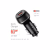 Зарядное устройство ColorWay USB-C PD45W + USB QC3.0 car adapter (CW-CHA067PD-BK) - Image 6