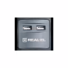 Мережевий подовжувач REAL-EL RS-3 USB CHARGE 1.8m, black (EL122500001) - Image 2