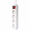 Сетевой удлинитель Defender S418 1.8 m 4 роз switch white (99237) - Image 2