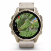 Смарт-годинник Garmin fenix 8 43mm, AMOLED, Saph, SftGldSS/FogGryLeatherBnd, Excl, GPS (010-02903-40) - Image 10