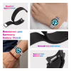 Ремешок для смарт-часов Armorstandart Milanese Magnetic для Samsung Galaxy Watch 7 / FE / 6 / 6 Classic / 5 / 5 Pro / 4 / 4 Classic Bl (ARM86842) - Image 6