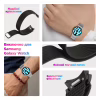 Ремінець до смарт-годинника Armorstandart Milanese Magnetic для Samsung Galaxy Watch 7 / FE / 6 / 6 Classic / 5 / 5 Pro / 4 / 4 Classic Bl (ARM86842) - Image 6