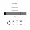 Ремінець до смарт-годинника Armorstandart Sport Band (3 Straps) для Apple Watch 49/46/45/44/42 (Series 1-3) Dark Blue (ARM49070) - Image 4
