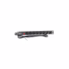 Силовой блок Eserver 19" 8 розеток, выкл., алюм. корпус PDU 220В, 16А (WT-2261A-GER-8WAY) - Image 2