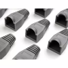 Ковпачок конектора Vinga RJ45 100 pcs grey (VCPSLGR) - Image 3
