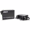 Медиаконвертер RCI 1G, 20km, SC, RJ45, Tx 1550nm standart size metal case (RCI502W-GE-20-B) - Image 3