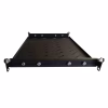 Полка 19" Hypernet 1U глуб. 300мм, в шкафы глубиной 450мм, цвет черный (U-FS-45-Black) - Image 2