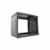 Шкаф настенный Merlion 9U 19" 600*600*500 (Ш*Г*В)мм, black (Ml3-6609 / 23528) - Image 2
