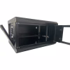 Шкаф настенный GEAR 6U 19'' 530x400x300 мм, + полка 19", black (GWMSN-6U) - Image 4