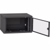 Шафа настінна Ipcom 6U, 600*350, RAL9005 (СН-6U-060х035-ДС-9005) - Image 2