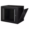 Шкаф настенный Hypernet 15U 19" 600x600 ProLine (PL-WMNC66-15U-BLACK) - Image 4