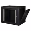Шкаф настенный Hypernet 4U 19" 600x450 (PL-WMNC-4U-BLACK) - Image 2