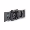 Силовой блок 19" 1U w/PDU 10xC13, 10A, 250V, вилка C14 Digitus (DN-95404) - Image 5