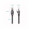 Патч-корд 3m UTP cat 6 RJ-45 black Vention (IBNBI) - Image 8