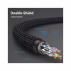 Патч-корд 5м, S/FTP cat 8 RJ-45 COPPER black Vention (IKGBJ) - Image 5